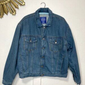 Authentic National Outfitters Vintage Sherpa Denim Jacket